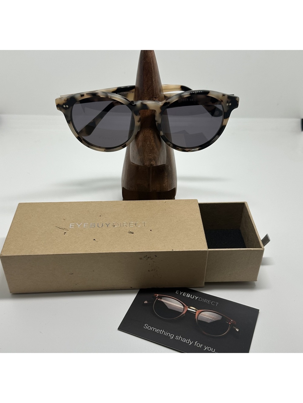 EyeBuyDirect Havana Tortoise Round Sunglasses